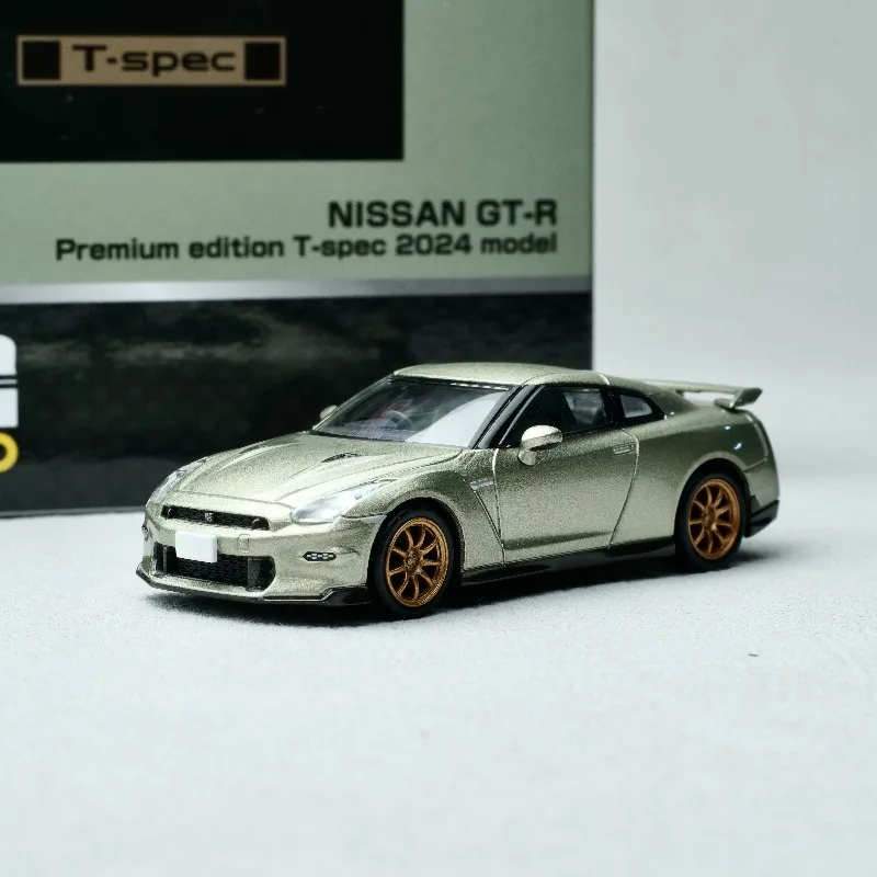 حقيقي في المخزون TAKARA TOMY TOMYTEC TLV 1/64 N316a GT-R R35 T-Spec سبيكة موتور مركبة دييكاست نماذج مجموعة ألعاب السيارات #4