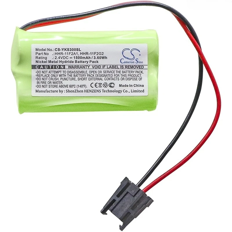 

2.4V 1500mAh PLC Battery HHR-11F2A1 HHR-11F2G2 for Yokogawa S9129FA CS1000 CS-3000 +TOOL