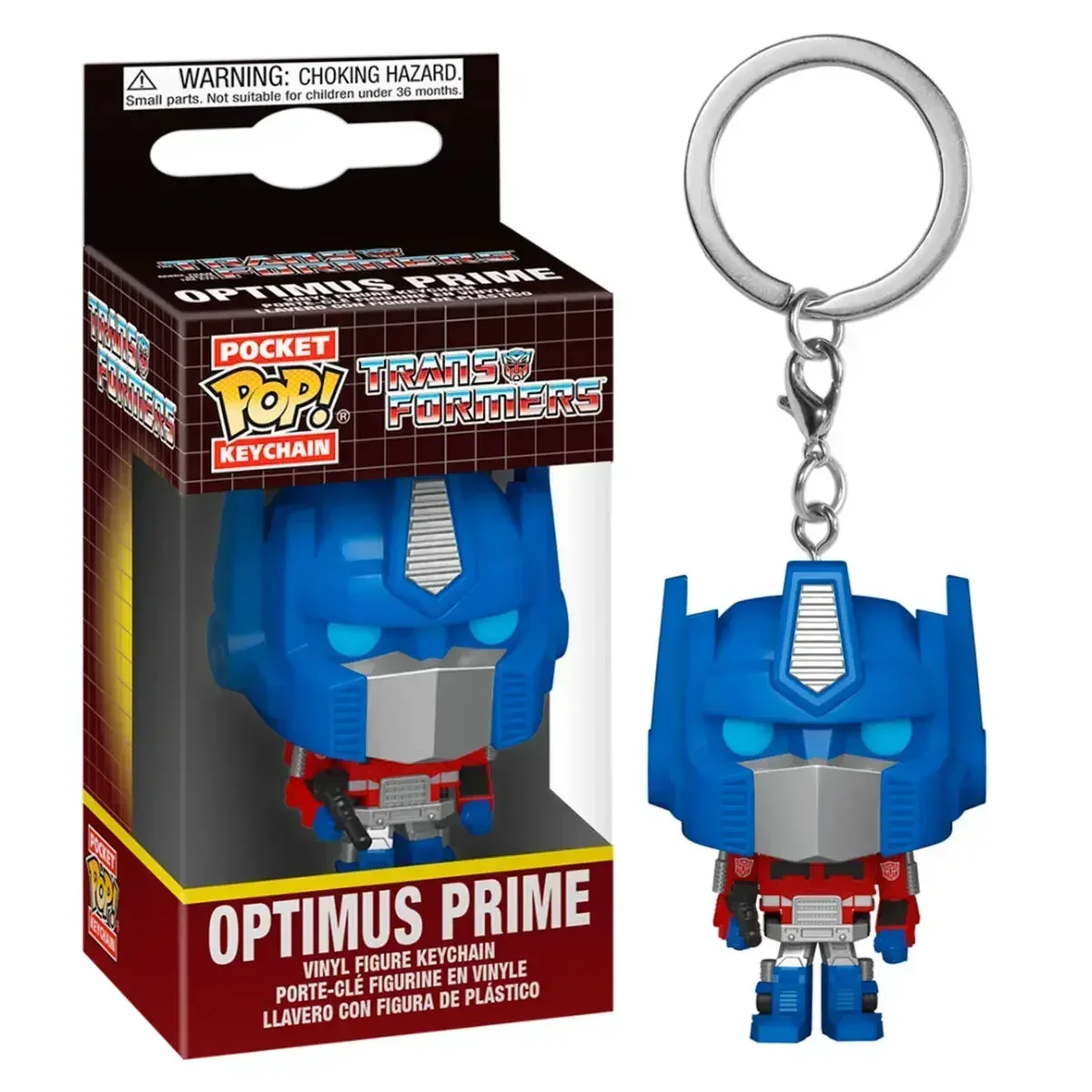 NEW Funko Pop Transformers BUMBLEBEE Optimus Prime MEGATRON Pocket Pop Keychain Vinyl Figure Toys For Children Christmas Gifts