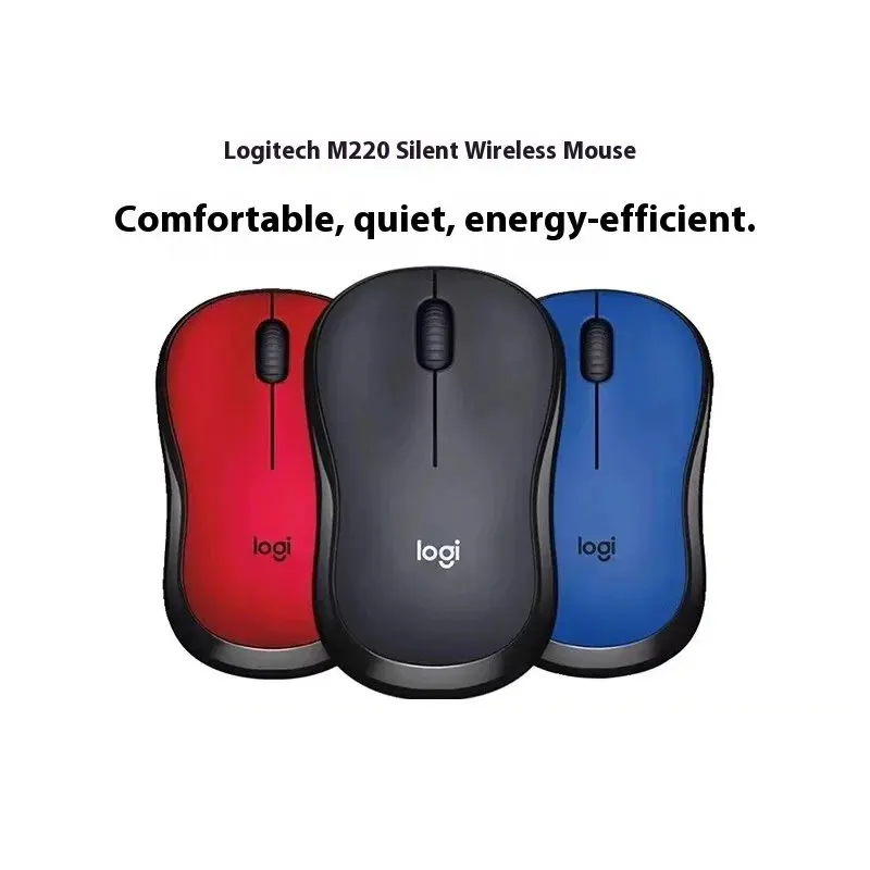 

Беспроводная оптическая мышь Logitech M220 Silent, + MX3S Logitech: надежная беспроводная, портативная, эргономичная для игр и офиса, для дома