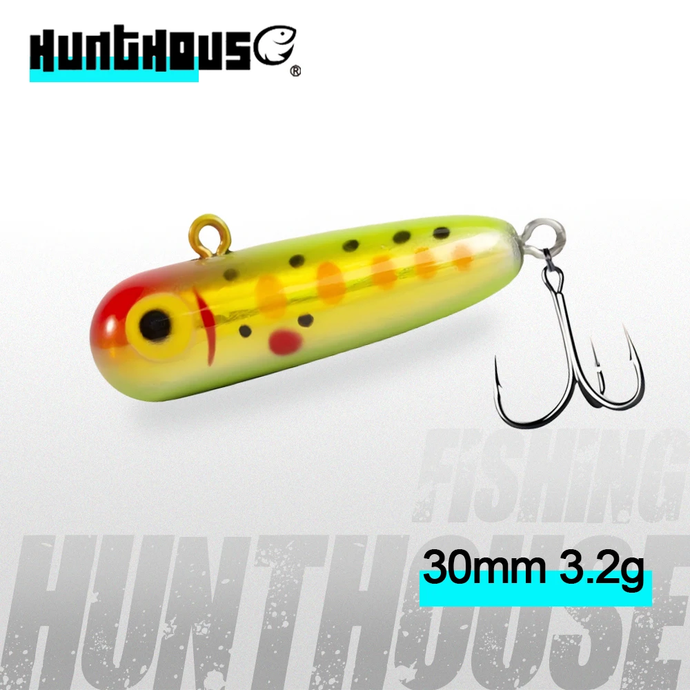 

Hunthouse SWIMMER II Pencil Fishing Lure 30mm 3.2g Sinking Hard Mini Bait For Bass Tackle Long Casting Artificial Wobbler LW530
