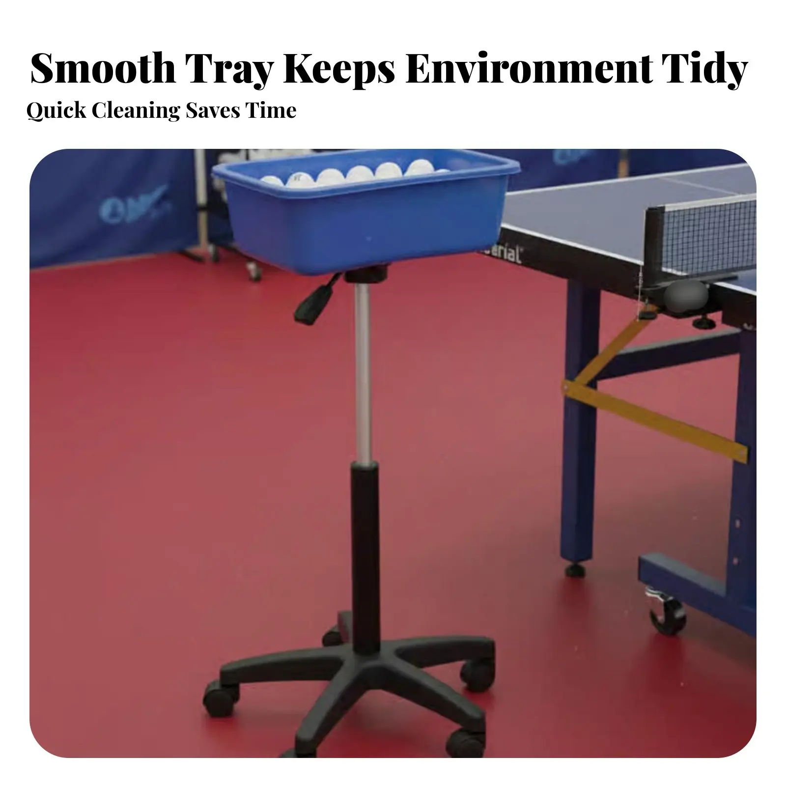 

Training Array Training Basin Stable 5-Foot Base Rolling Table Table Sport Sphere Basket Sports Equipment Portable Large