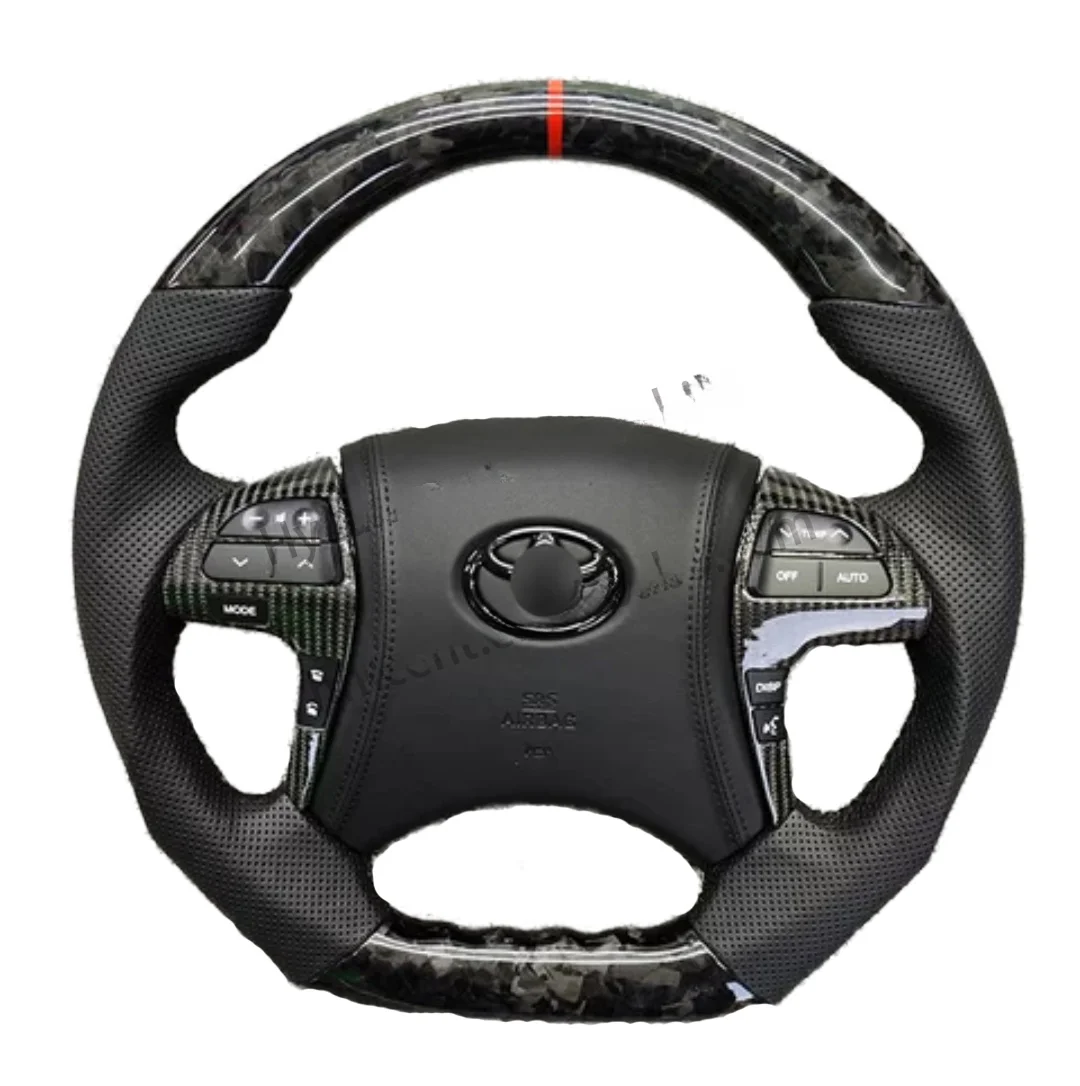 Factory Custom Genuine Carbon Fiber Steering Wheel for Toyota Camry 2006-2011 Steering Wheel Custom Machining Upgrades