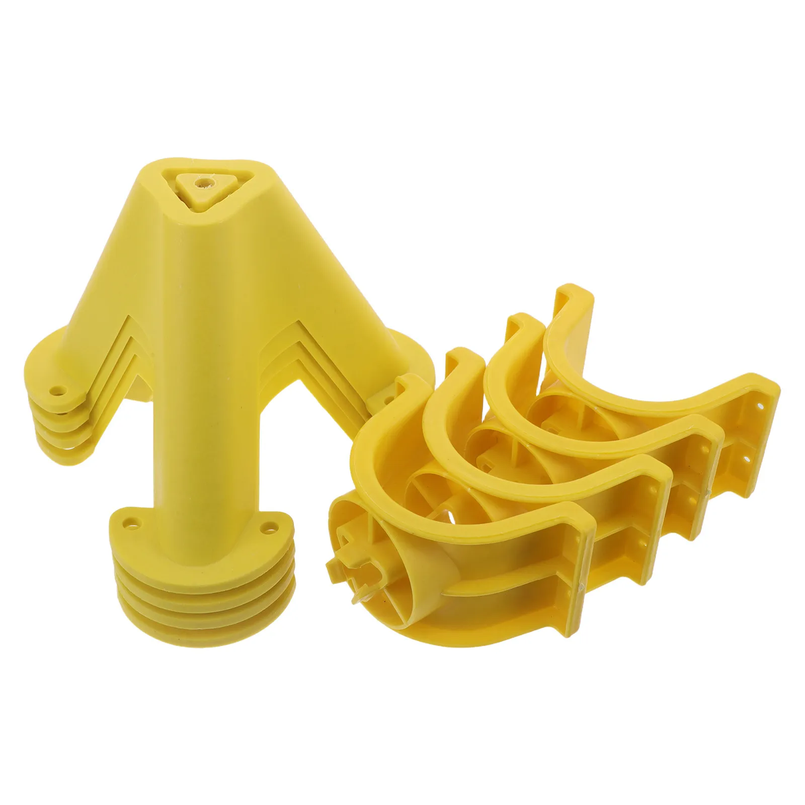 Cable Support Tripod 4 Pack PVC Wire Holder Organizer Stand Insulated Stable for Outdoor Use