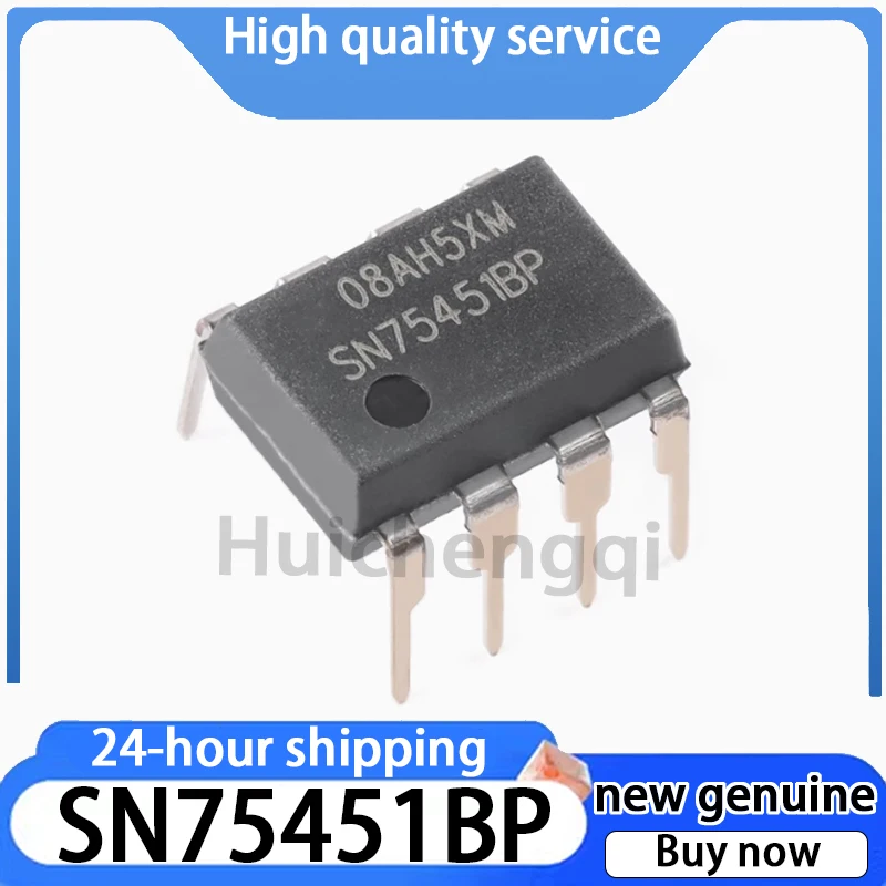 5PCS Genuine Direct Insertion SN75451BP PDIP-8 30V Dual Output Driver Chip