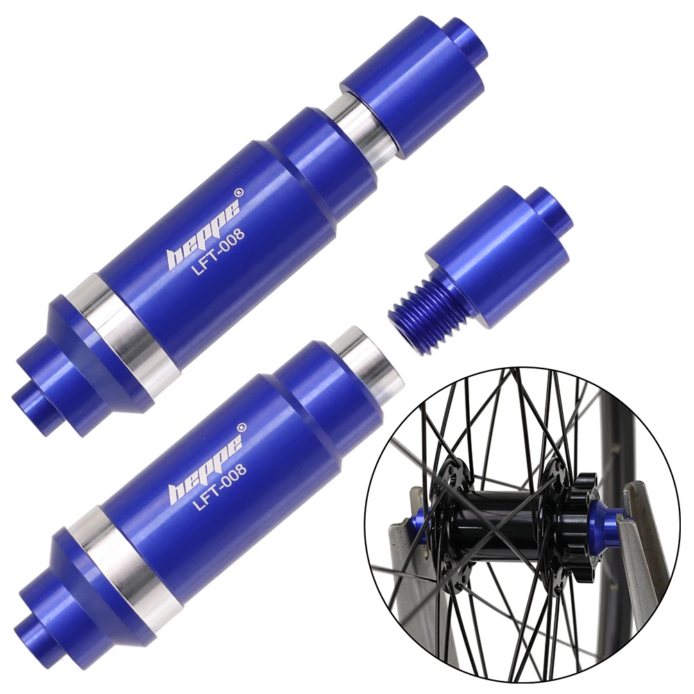 HEPPE Fahrrad Lefty Hub Rad Reparatur Werkzeug Lefty Wheel Truing Stand Lefty Rad Achse Werkzeug Lefty Hub Steckachse zu QR Adapter – Detail 11