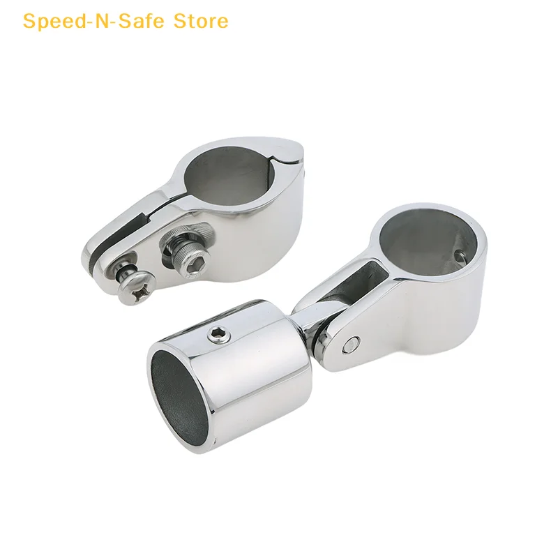 

22/25/30/32MM Boat Bimini Top Fitting Slide Cap Slide Sleeve Pipe Eye End Cap Jaw Slide Clamp External Eye End Canopy Tub