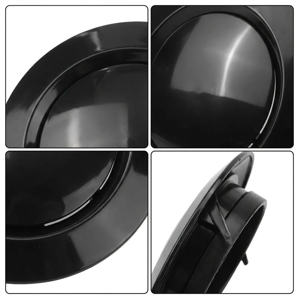 Air Ventilation Cover for Round Ducting Adjustable Air Volume Noise Reduction Decorative Function ABS Material