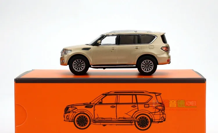 Diecast GCD 1:64 Scale PATROL Y62 SUV Off-road Jeep Alloy Car Model - view 3
