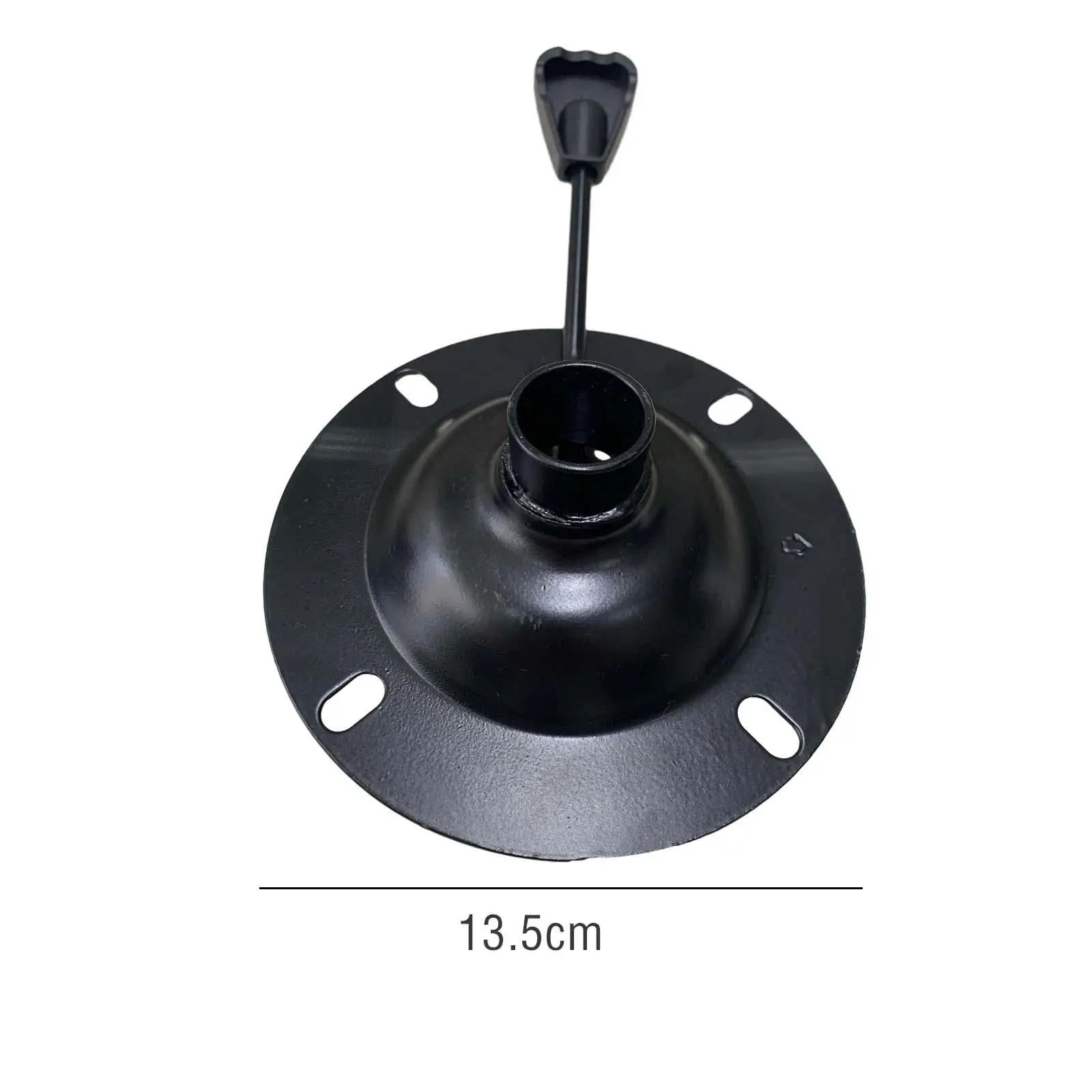 مقعد بار، مقعد كرسي، قاعدة دوارة، لوحة سفلية، ملحقات أثاث سوداء متينة، إطار معدني بديل بمقبض الرفع #5