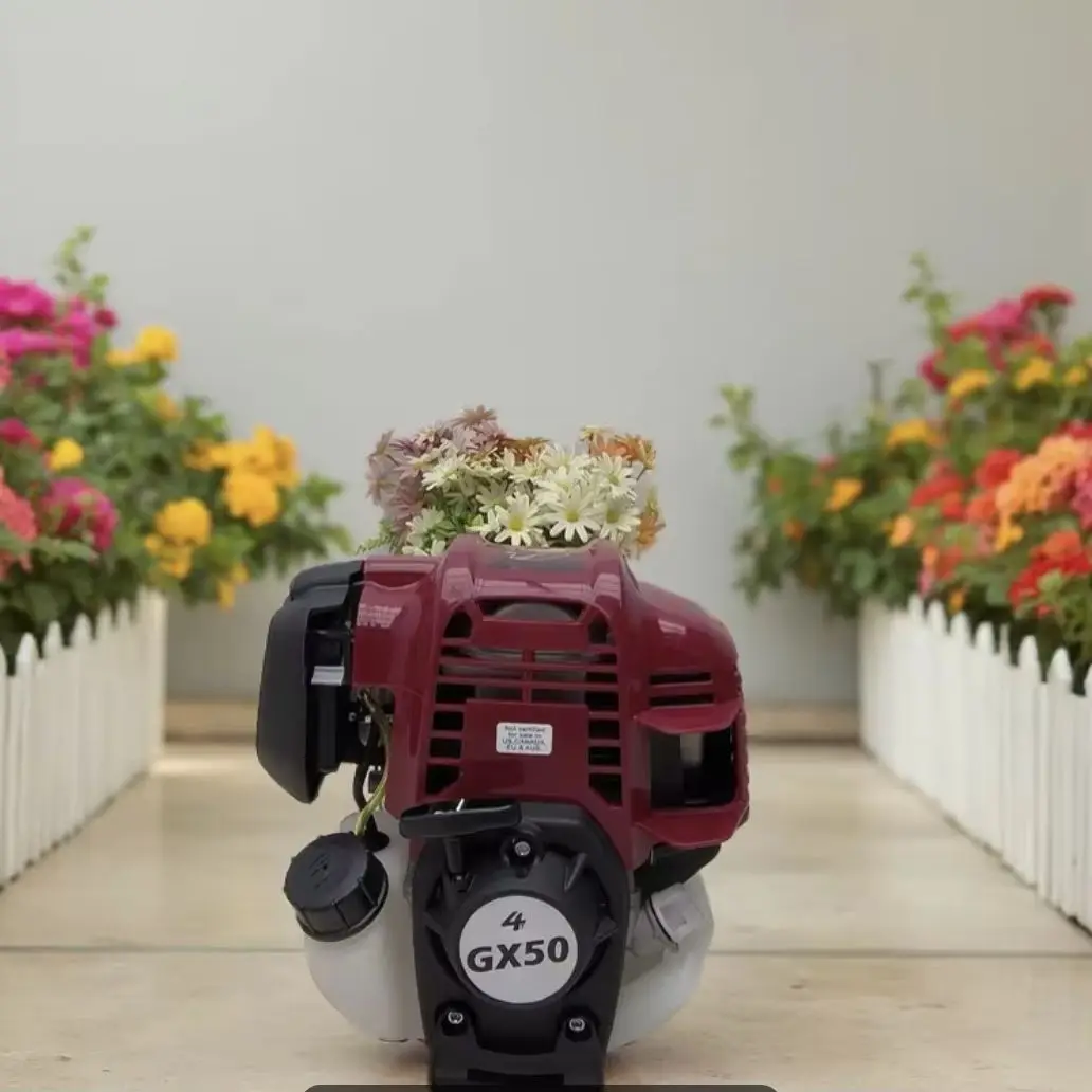 GX50 47.9cc 2.0HP Engine Head, Bigger Power 4 Stroke Petrol Engine Brush Cutter Trimmer Outboard Auger CE Approved