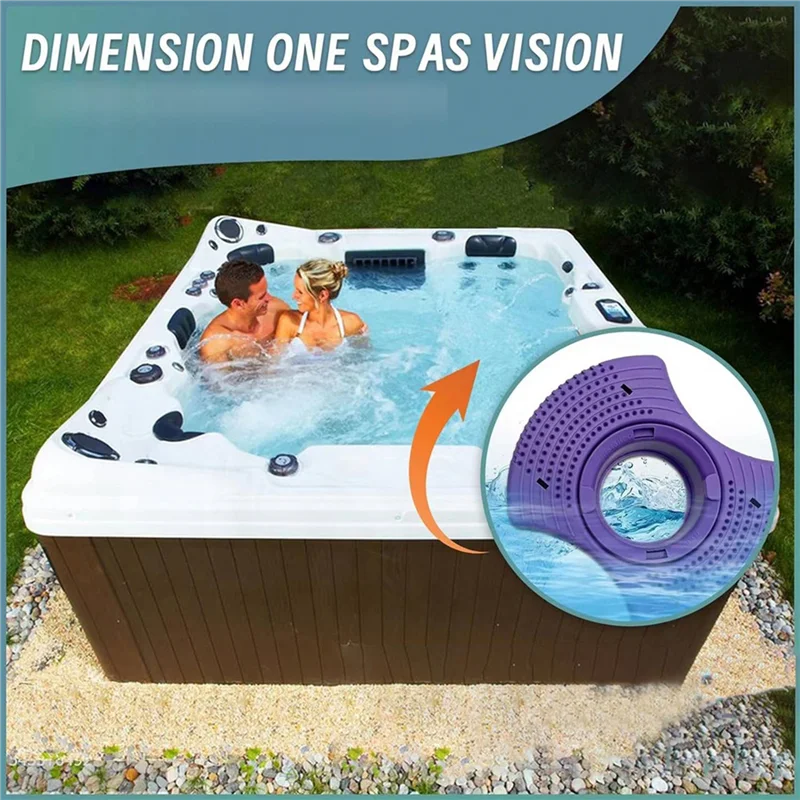 Filtro de Spa AB47-6Pcs Dimension One, repuesto para Spa Vision Dimension One, 01512-261 para filtro de bañera de hidromasaje Vision