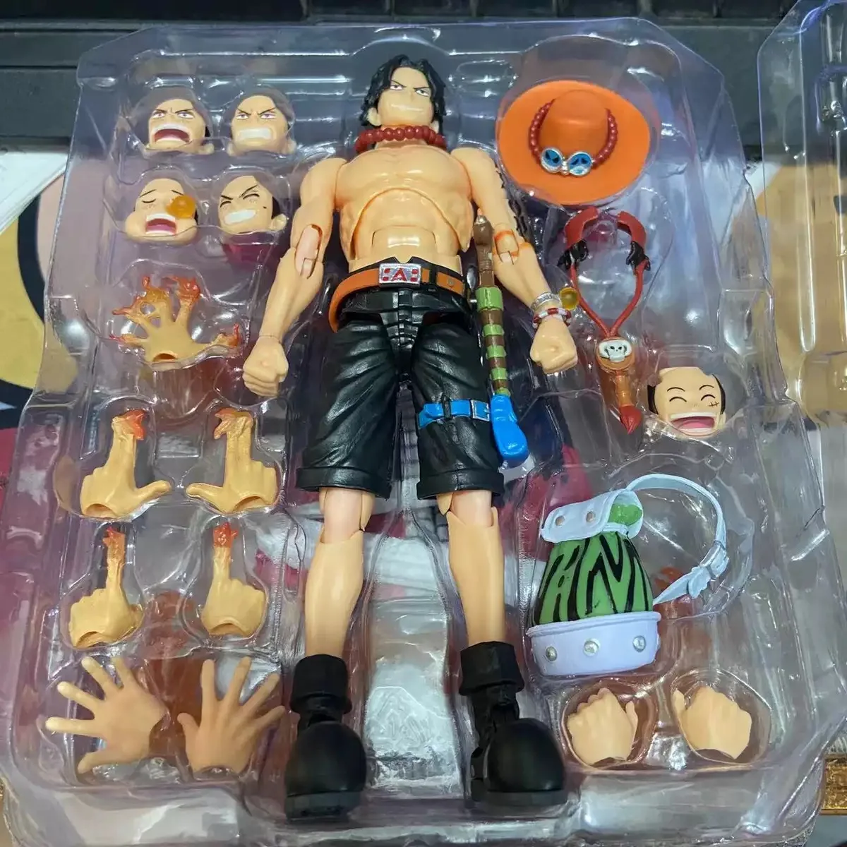 Bandai Soul Limited SHF Fire Boxing Ace Top War Nautical King Joint kan model Japanse versie maken, op voorraad.