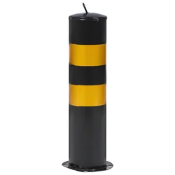 Warning Post Barricades Security Isolation Traffic Column Stainless Steel Safety Driveway Guard