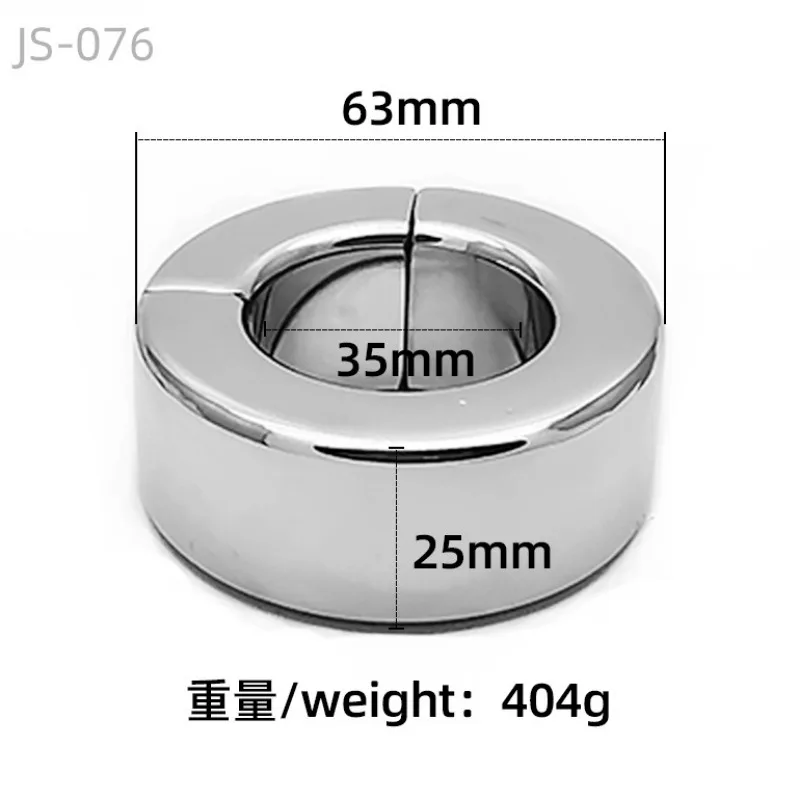 Magnet Scrotum Cage Dick Chastity Penisring Pendant Cock Sleeve Penis Extender Adult Man Tools Supplies Masturbation Sexy Gadget - view 6
