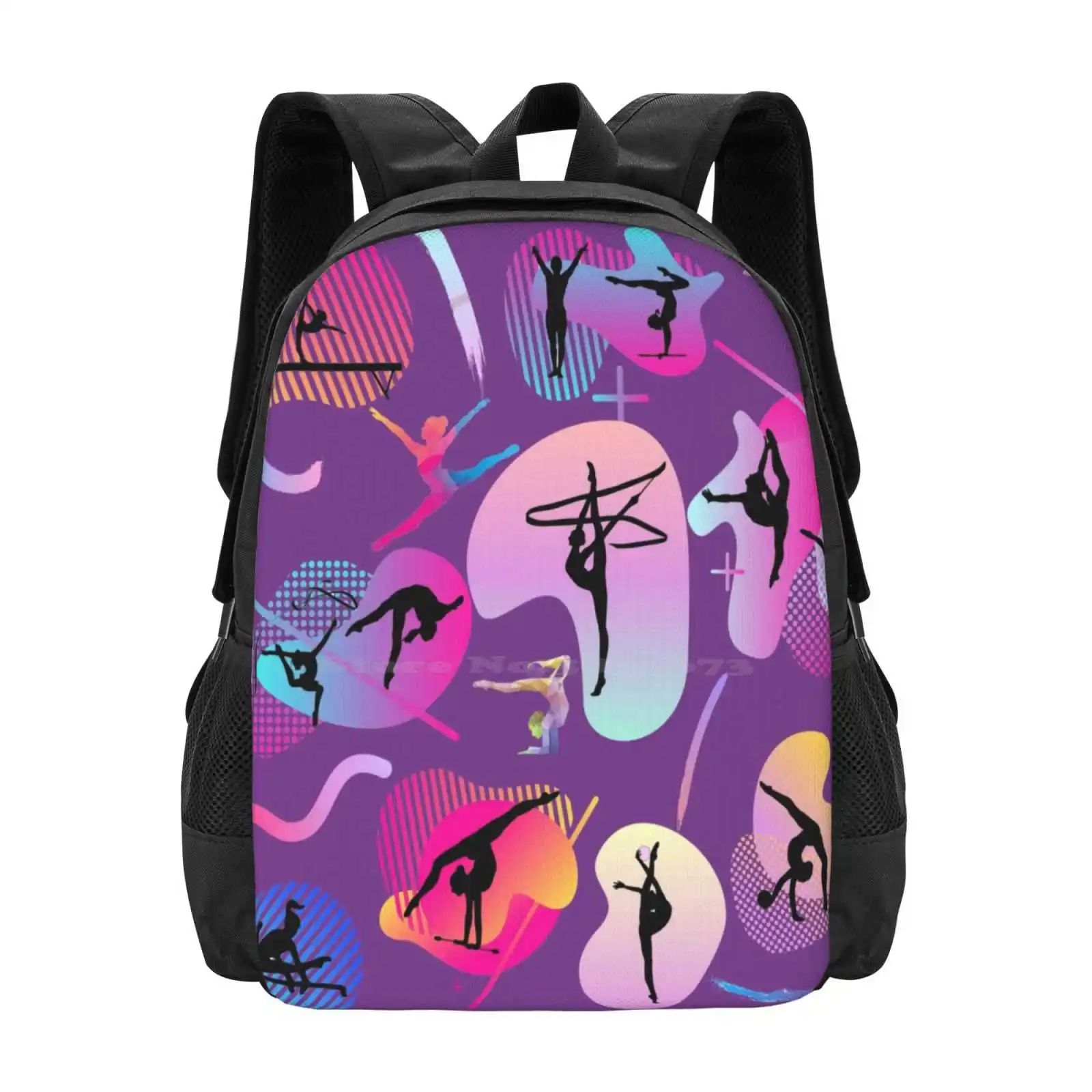 Gymnastics School Bags For Teenage Girls Laptop Travel Bags Training Handstand Flexibility Flexible Acrobatics Flips