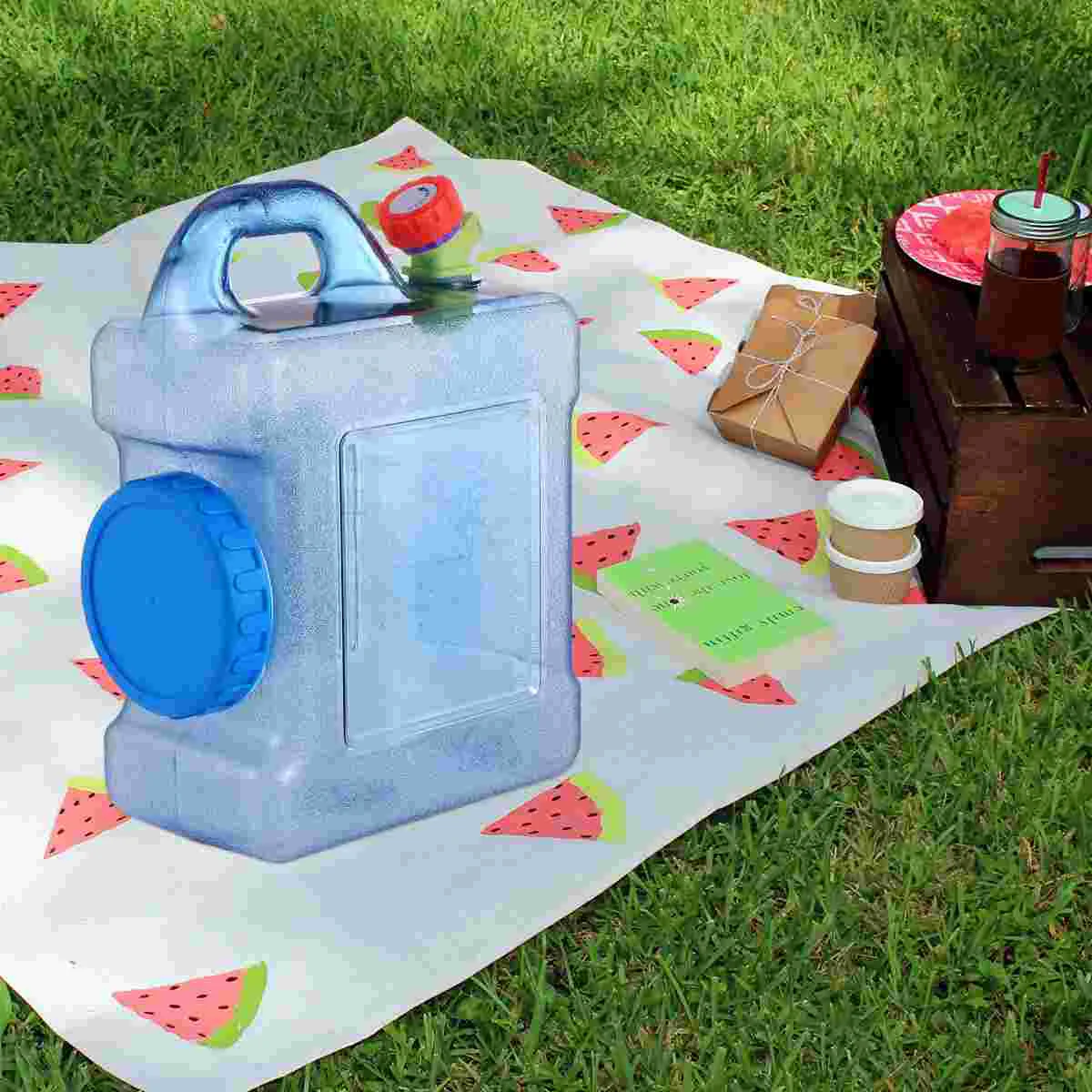 

Car Household Bucket Portable Water Container Outdoor Storage 24X22X13cm PC Material Products
