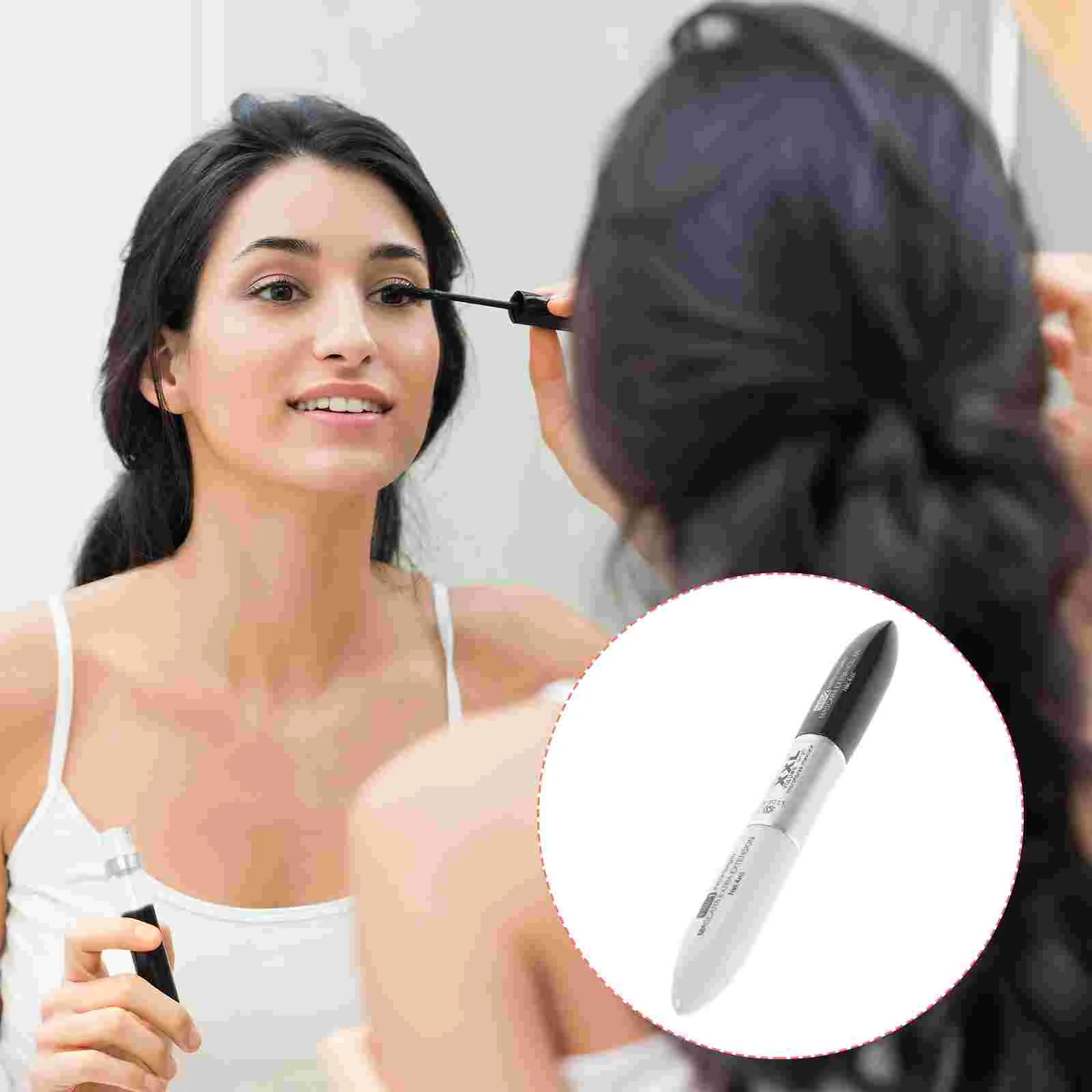 Wimpern fasern Frauen Mascara Make-up Creme Wimpern verlängerung wasserdichte Spoolies