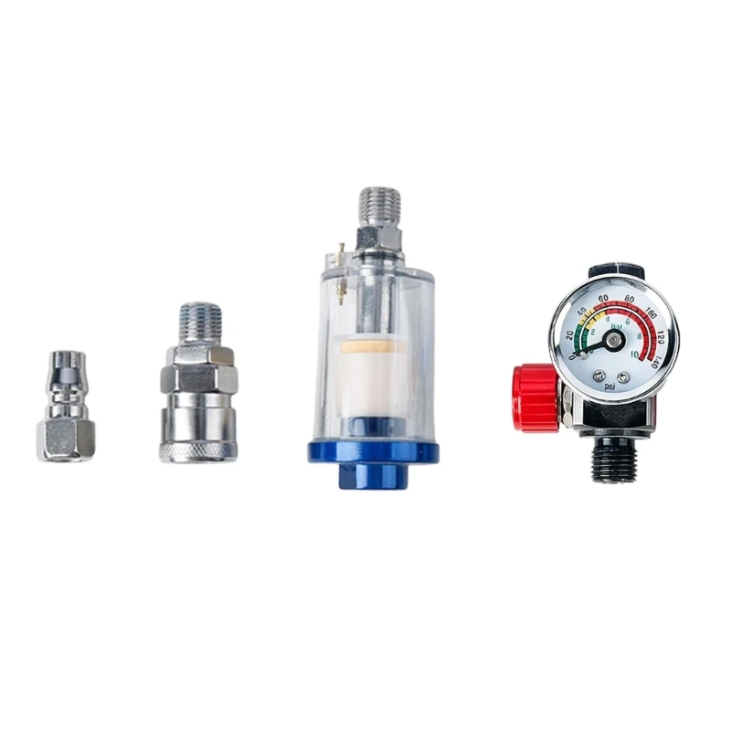 Copper Filter Air Oil Water Separator For Sprayer With Adjustable Valves Plastic Construction For Automotive Painting