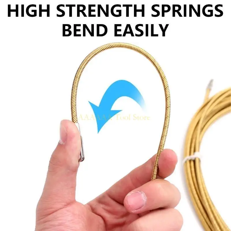 A2BE Wire Threading Device Tool Fish Tape Cable Puller Electrical Wire Threader
