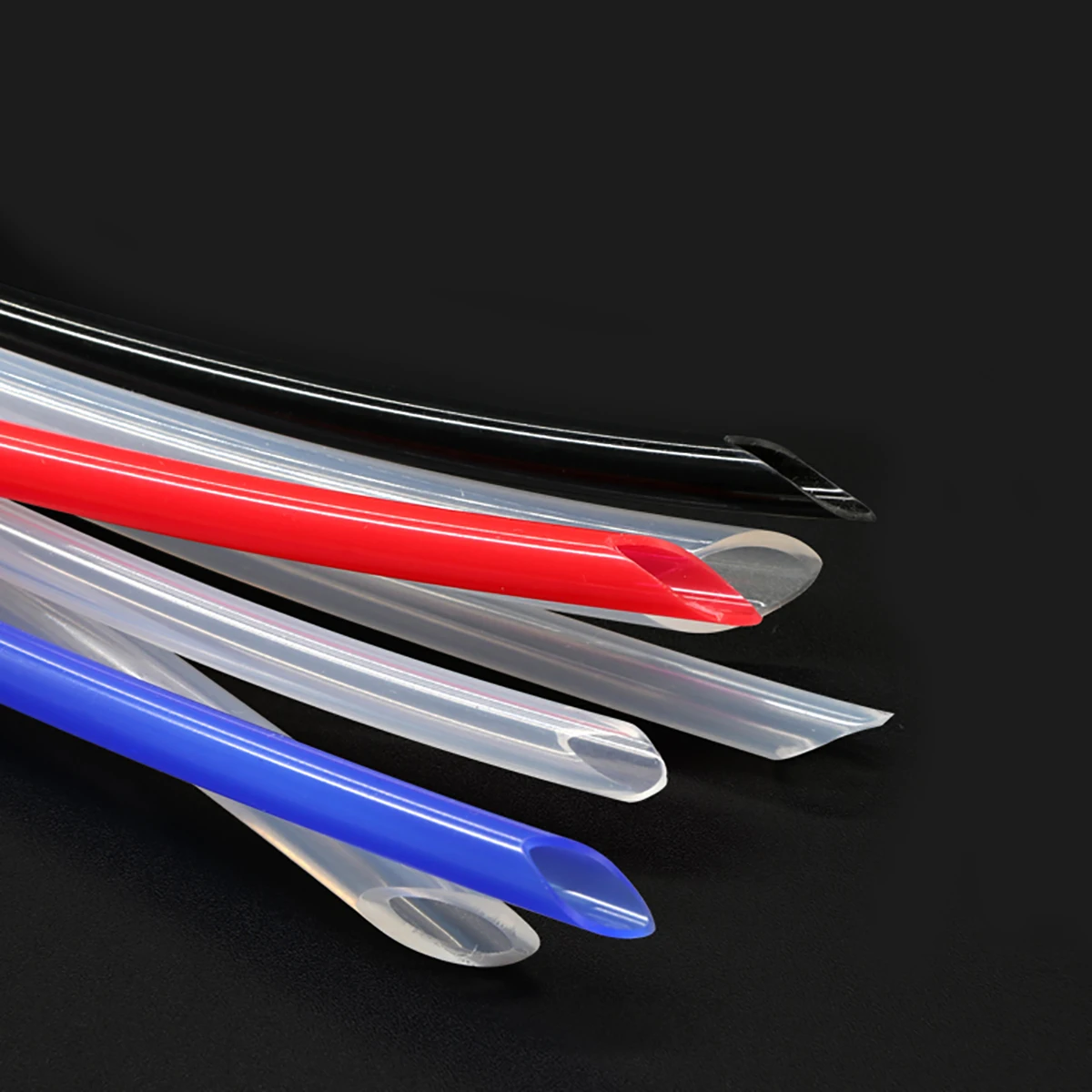 Food Grade Silicone Tube 14 x18mm ID 14mmx OD 18mm Thickness 2mm Flexible Hose Soft Pipe Red Blue Transparent Yellow Black