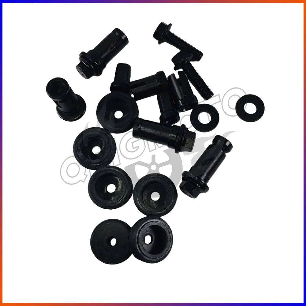 Motorcycle Rock Slider Hardware Bumpe screws For Polaris RZR XP 1000 100 Trails High Lifter Trails Ride Command DYNAMIX EPS