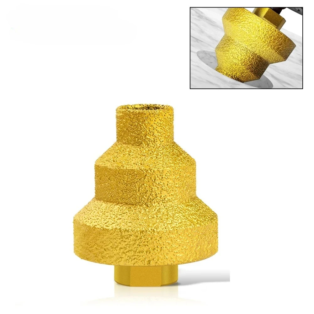 

Алмазное ступенчатое сверло для угловой шлифовальной машины — коническая развертка для пайки керамической плитки и камня | Инструмент для снятия фасок и обрезки