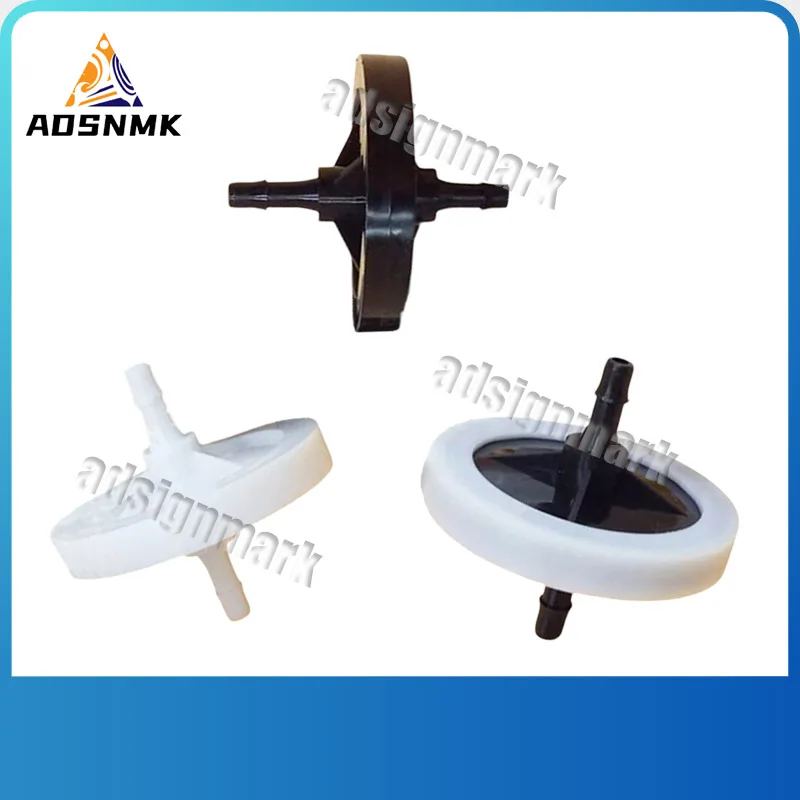 

10Pcs High Quatity Inkjet Printer Skywalker Solvent Ink Print Head Disc Filter Integrated Joint White Air Filter For Infiniti