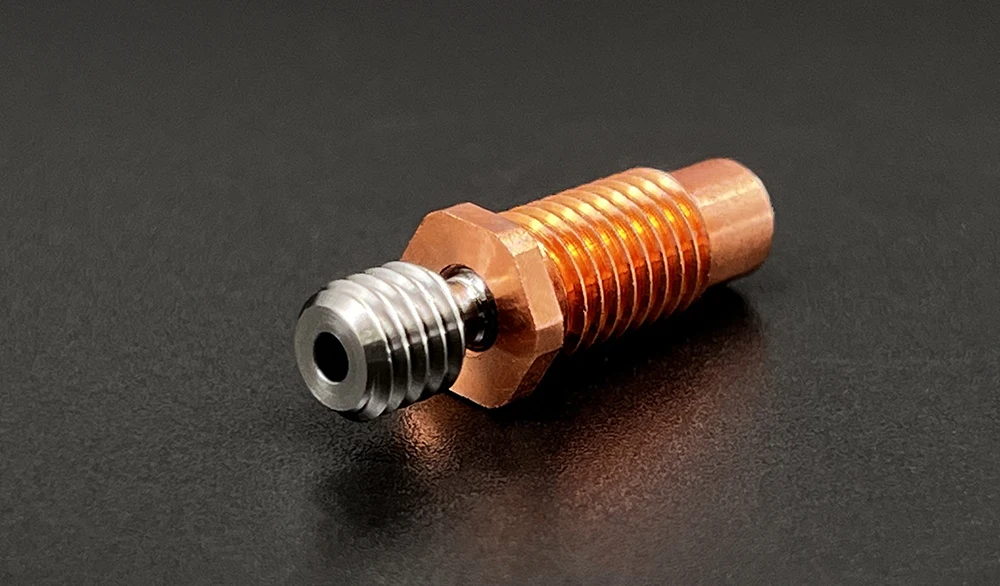 Titan Legierung Kupfer E3D V6 Kehle Wärme Brechen Alle-Metall V6 HOTEND Kehle 3D Drucker Zubehör Für 1,75mm e3D Heizung Block – Detail 4