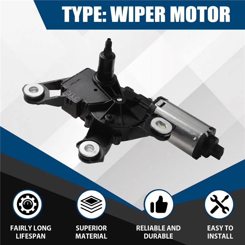 

A85E-95862808000 95862808002 958955711 Мотор заднего дворника для Porsche Cayenne 92A VW Touareg 3.0L 3.6L 4.8L 2011-2018