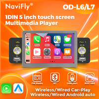 NaviFly 5 inch 1din Wireless CarPlay Android Auto Car Radio Intelligent Systems Multimedia Universal MP5 Player FM USB Autoradio