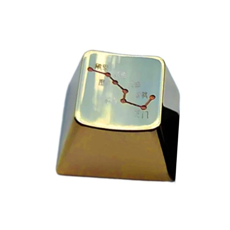 

Customization Metal Keycap The Big Dipper ESC Fade Resistant Keycaps 1PC