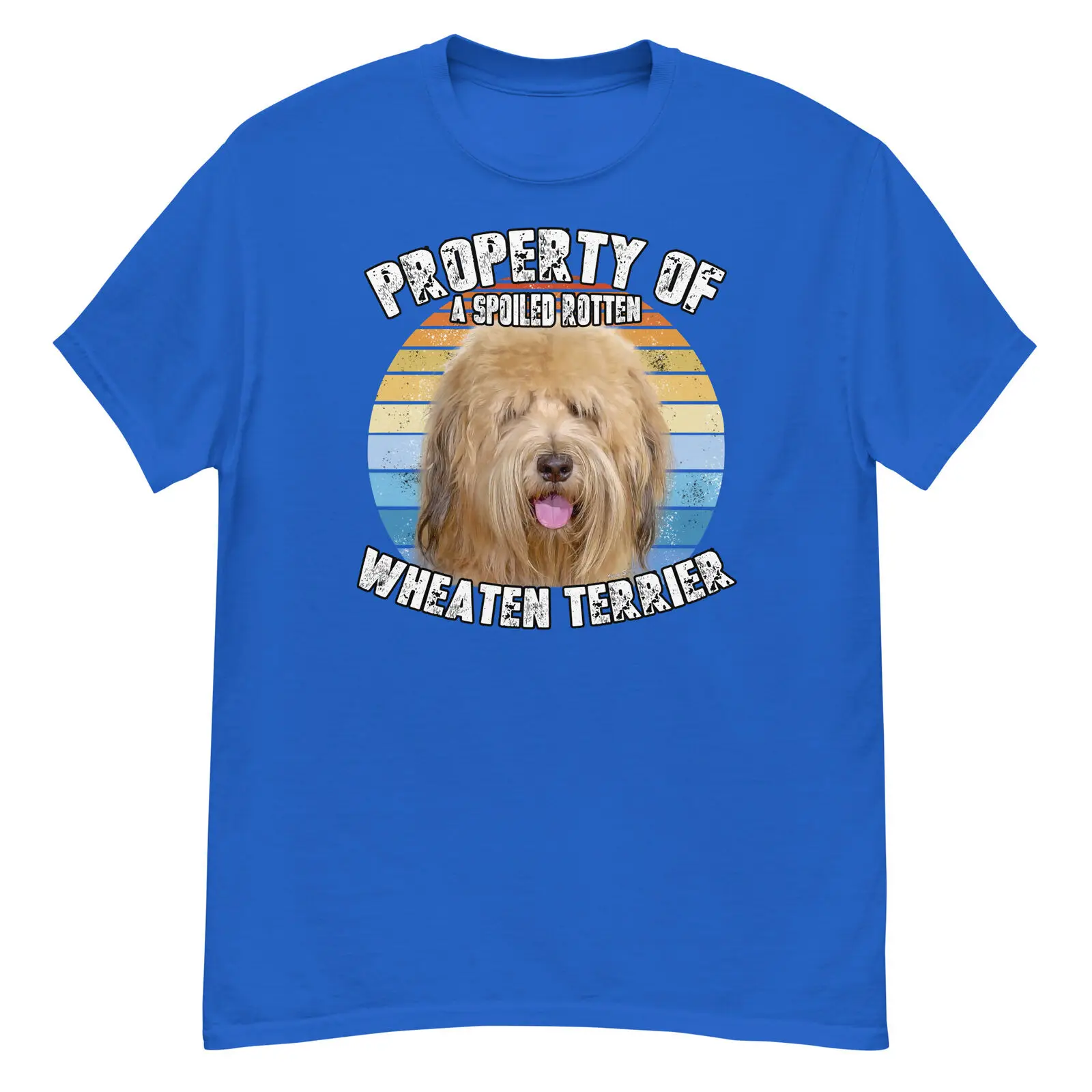 Wheaten Terrier Retro Property Of T Shirt