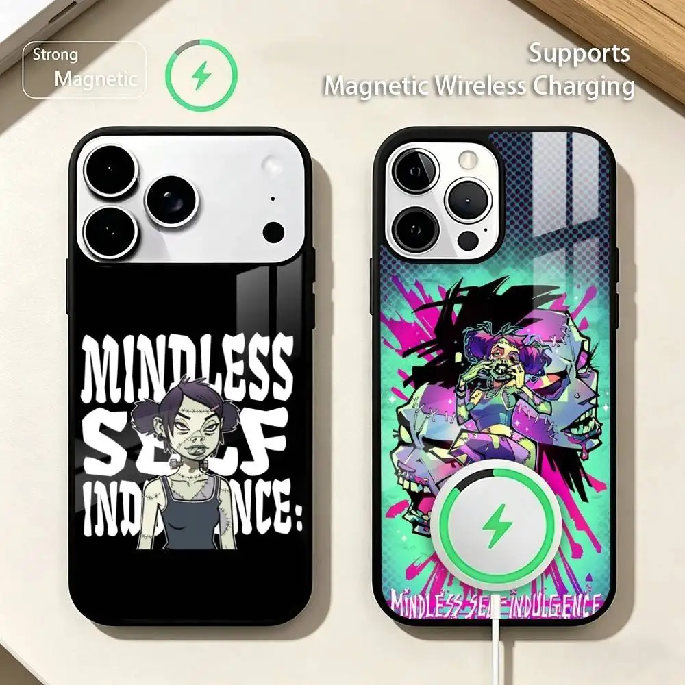 

MSI M-Mindless Self Indulgence Phone Case For iPhone17,16,15,14,13,12,11 Plus,Pro Supports Magnetic Wireless Charging