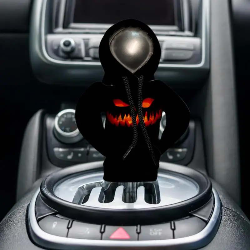 Hoodie Car Gear Lever Cover Decorative Car Cover Funny Car Gear Stick Accessories Hoodie For Vehicles Suvs Truck Cars