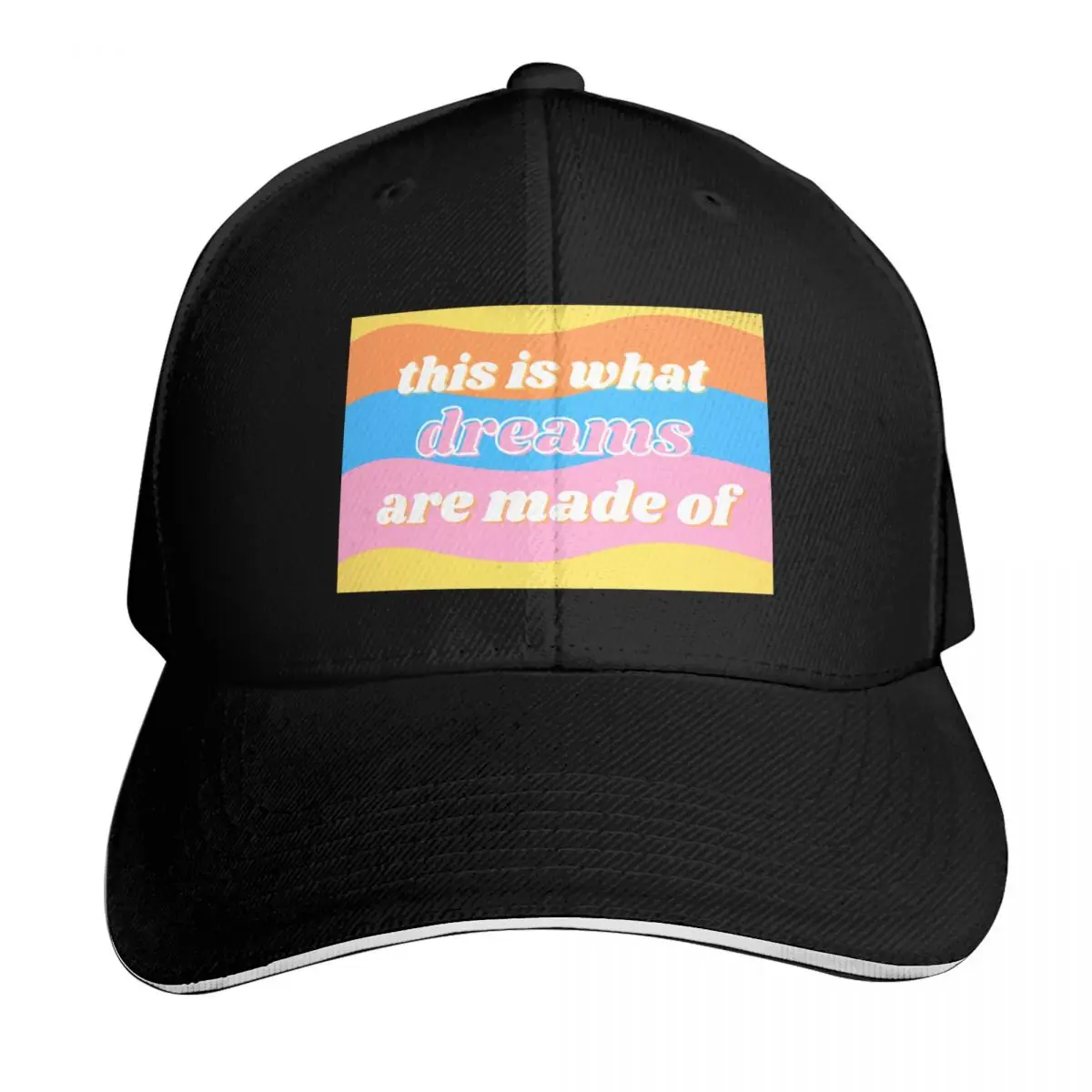 This is What Dreams Are Made Of Baseball Cap Vintage Retro Embroidered Lightweight Packable Gift for Him Her