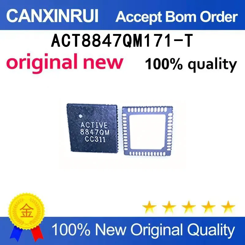 

(5-100 pieces)New stock ACT8847QM171-T 8847QM QFNC