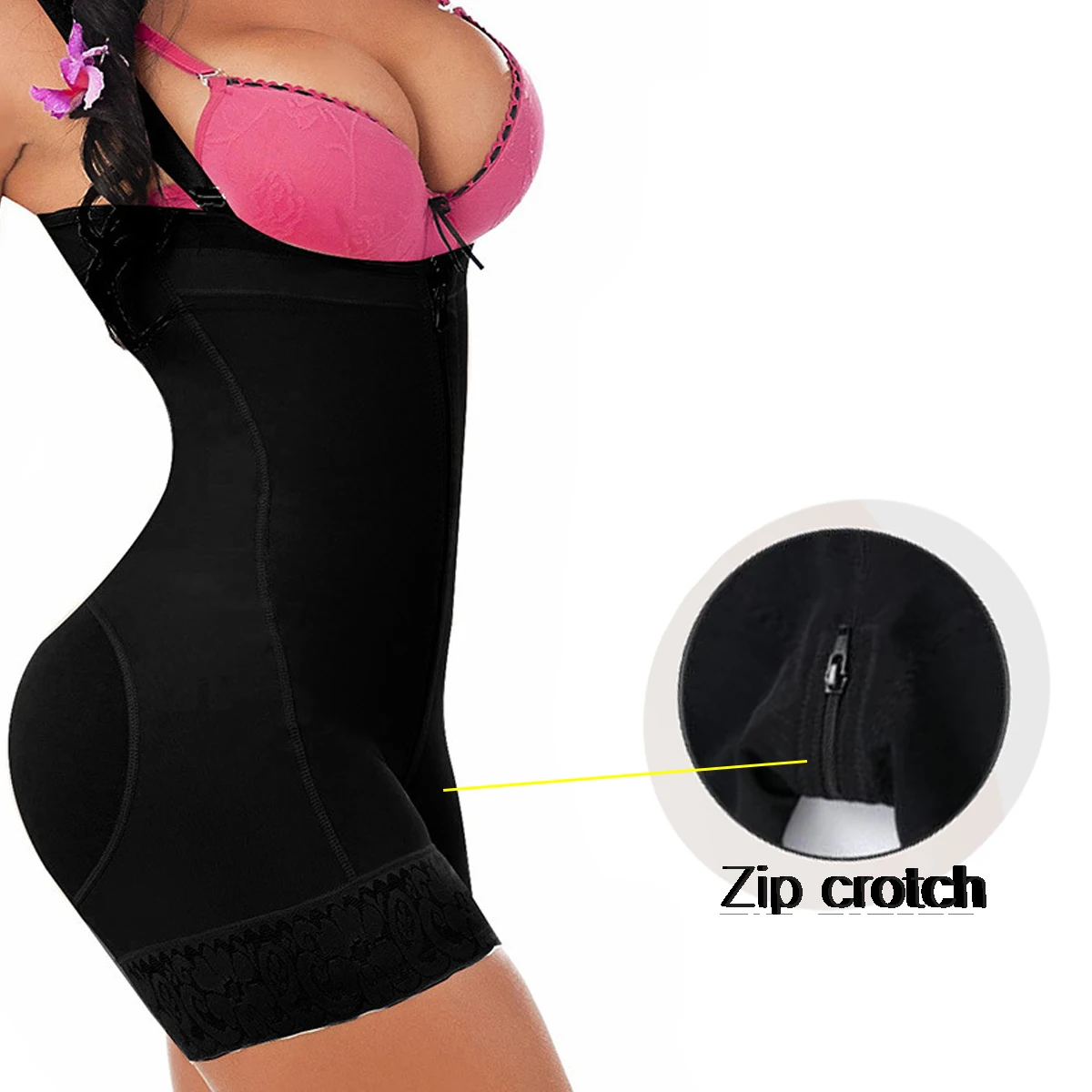 

Fajas Colombianas Women's Flat Belly Sheathing Panties Reducing Girdles Waist Trainer Body Shaper Tummy Women Slimming Shapewear