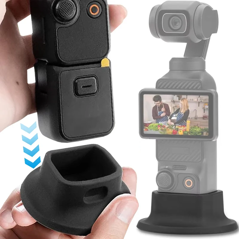 Suporte de Mesa para DJI Osmo Pocket 3: Base de Apoio para Gimbal Portátil, Adaptador e Acessórios para Câmera