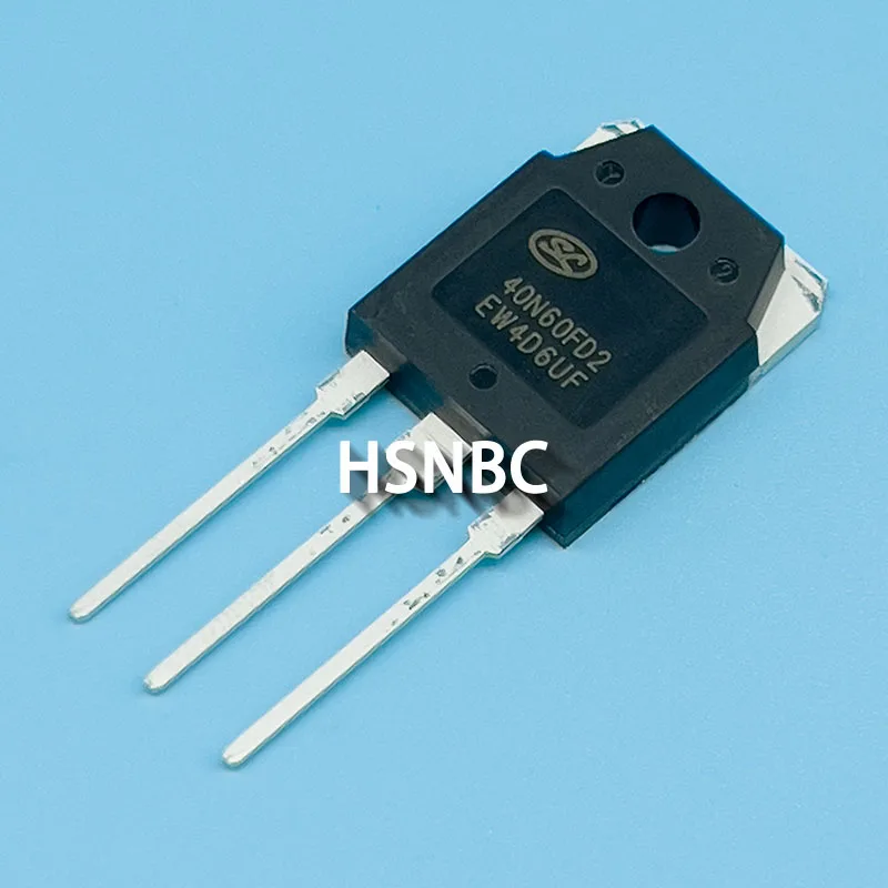 10Pcs/Lot SGT40N60FD2PN SGT40N60FD2 40N60FD2 40N60 TO-3P 600V 40A IGBT Power Transistor 100% New Original