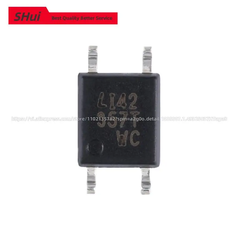 50pcs Original LTV357 LTV-357T-C SOP-4 SMD Transistor Output Optocouplers IC Chip