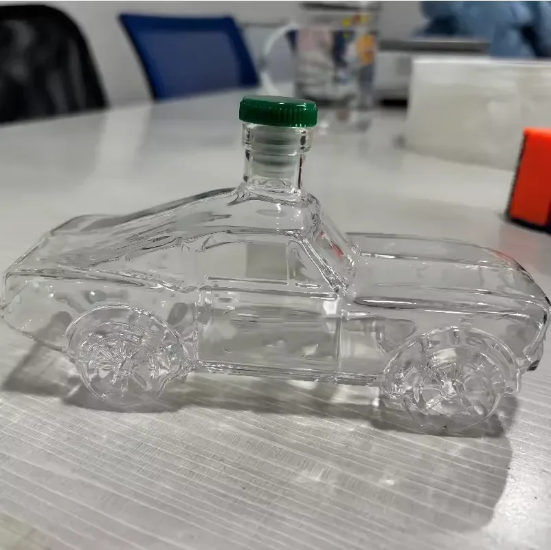 Police Car Whiskey Bottle Wild Horse Whiskey Glass Novelty Collectible Toy Alcohol Bottle Wine Glass Bottle Funny Bar Decor Gift view 3