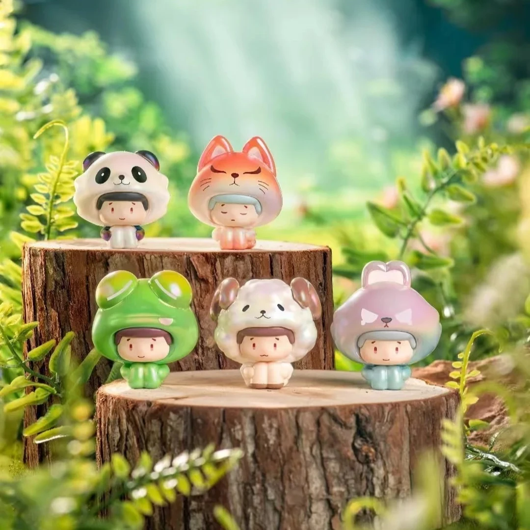 

MOTOO Natural Friends Cute Grain Series Blind Box Fashion Trendy Play Desktop Ornaments Surprise Gifts Collectibles Mystery Box