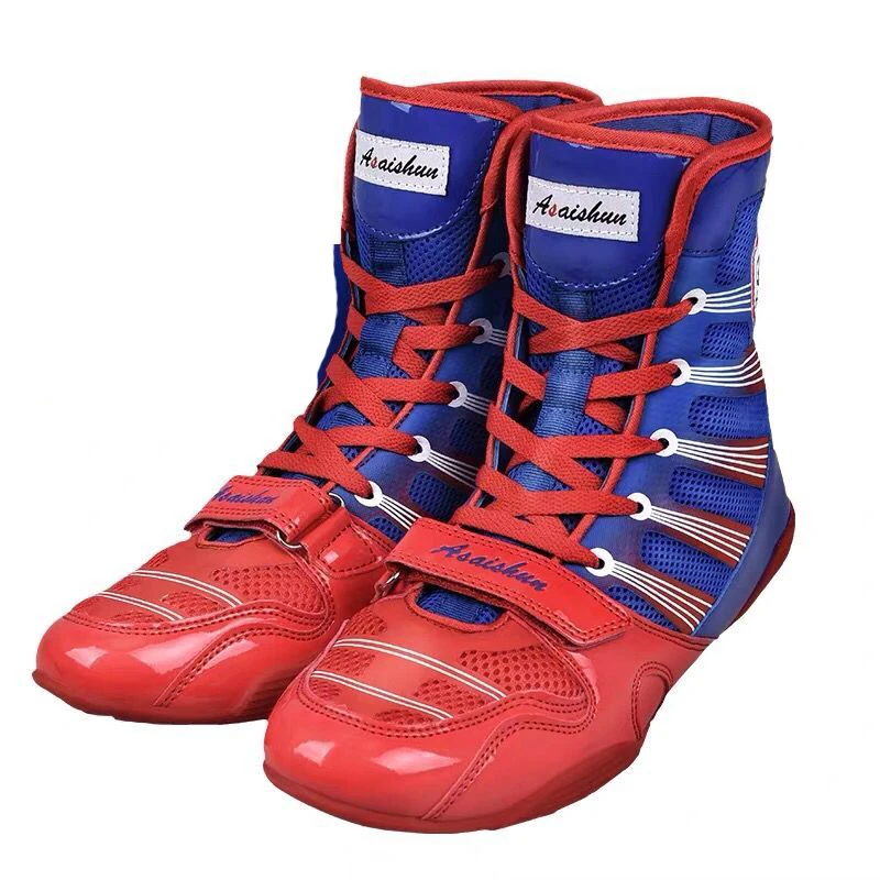 Profiboxen Wrestling Schuhe männer Rot Komfortable Training Boxing Wrestling Kampf Gewichtheben Schuhe 36-46 Größen