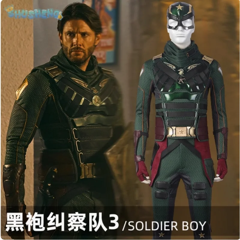 New Homelander Cosplay Costume The Boys Jumpsuit Cloak Belt Gloves Boots To Choose For Game Halloween Party Made XS-XXXL