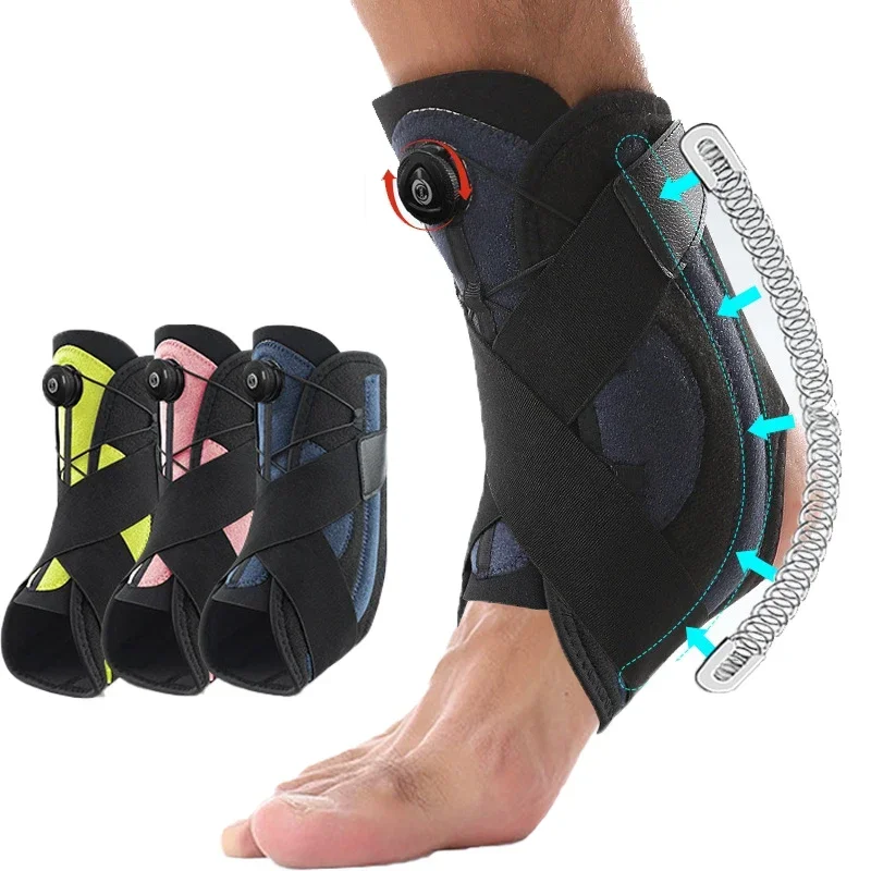 1PC Ankle Braces Bandage Straps Sports Safety Adjustable Ankle Support Protector Ankle Fracture Sprain Sprain Ligament Strain