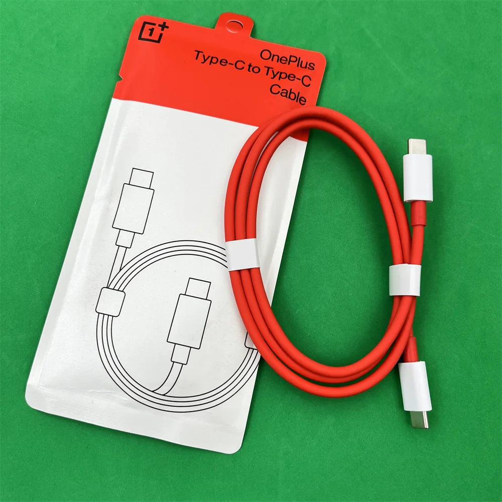 

Оригинальный кабель 10A USB-C к Type-C SuperVOOC для OnePlus 1+ 15 12 12R ACE 6 6T 5 PD Шнур для быстрой зарядки, совместимый с OPPO Realme