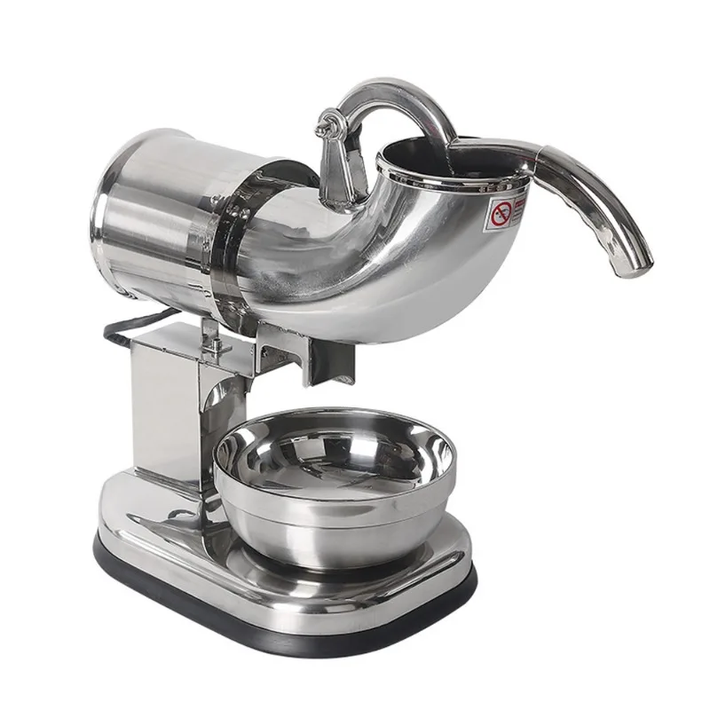 

Stainless steel commercial household double knife electric snowflake shaver, mixer 110V/220V ice crusher
