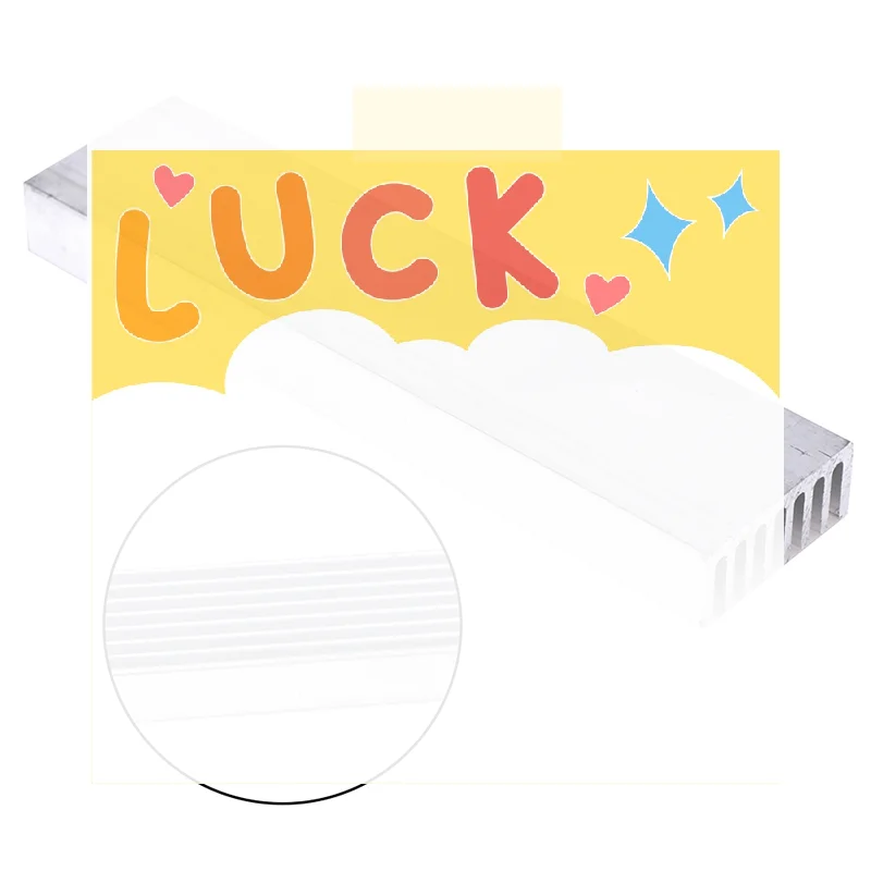 

100*25*10mm Aluminum High Power Heatsink Electronics Radiator