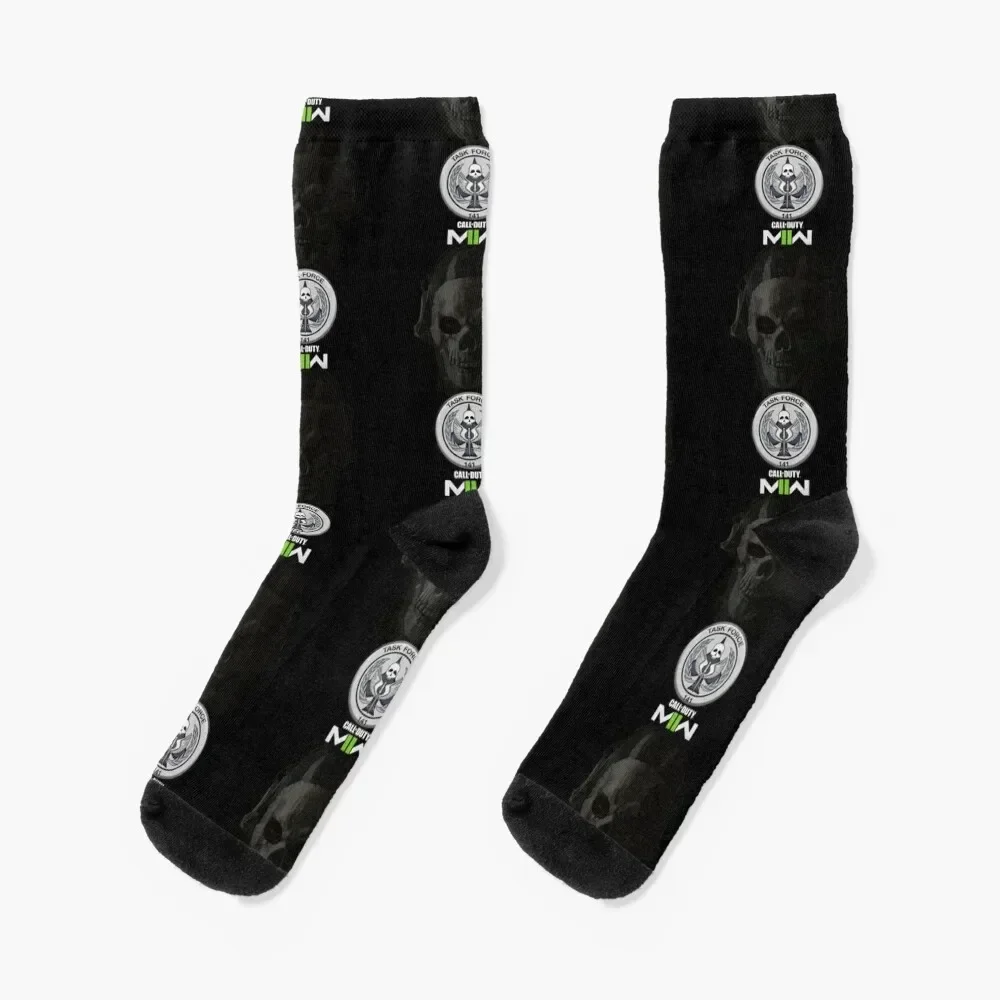 

COD MW2 Ghost Socks kids hiking winter compression Boy Socks Women's